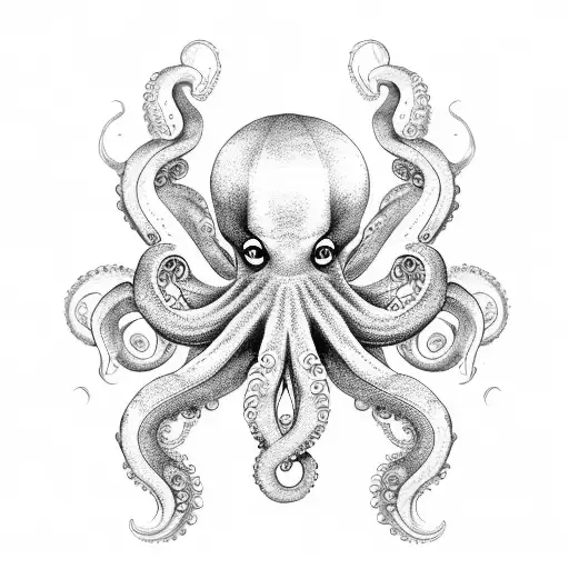 Octopus Ethereal Simplistic
