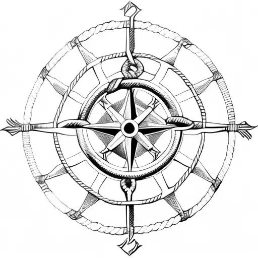 Anchor Rope Compass