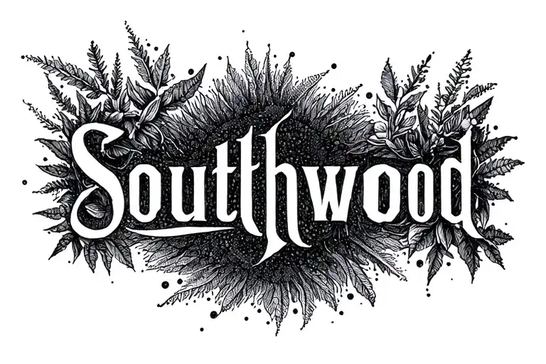 Word Southwood On The Forearm