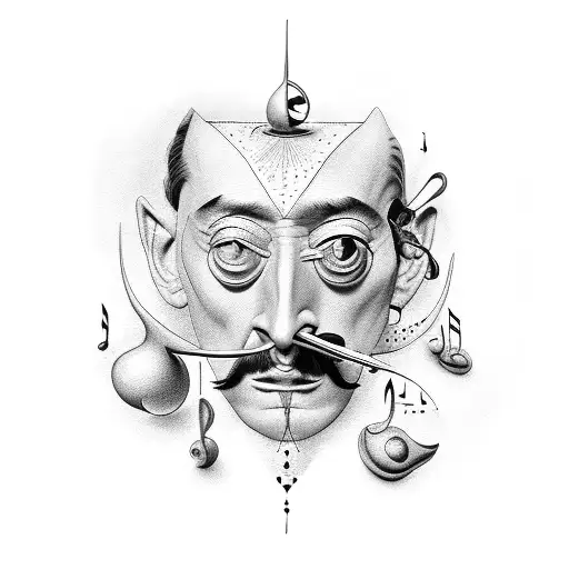 Salvador Dali With Music