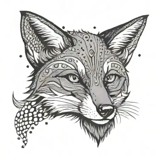 Fox With 9Tails Moon Phases