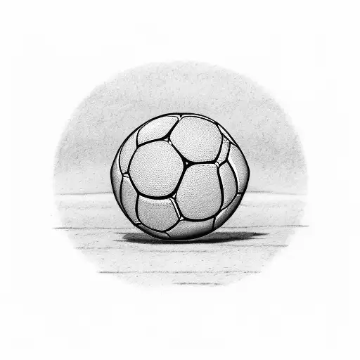 Incorporate A Football Field And A Track Lane Into A Cohesive Tattoo Design