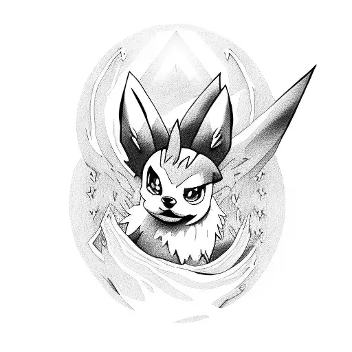 Jolteon Looking Down From Heaven
