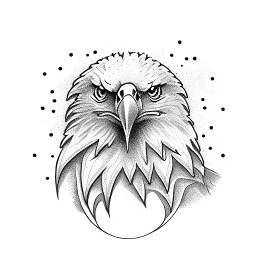 Eagle On Forarm And Back