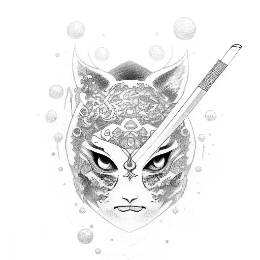 Katana Senbonsakura With Cherry