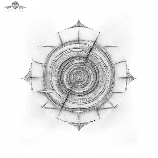 Family Tree And Dna Spiral