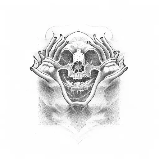 If God Is For Me Who Can Be Against Me Around A Black Fist