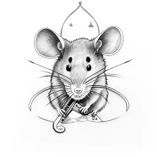 Rat With Sword