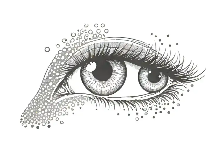 Eyes And The Background