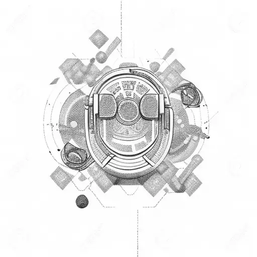 Selestial Being Surrounded By Music