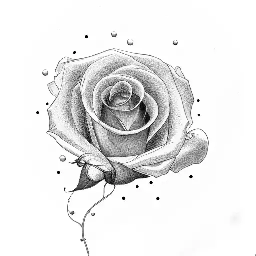 J'vion With A Rose Going Through The Name