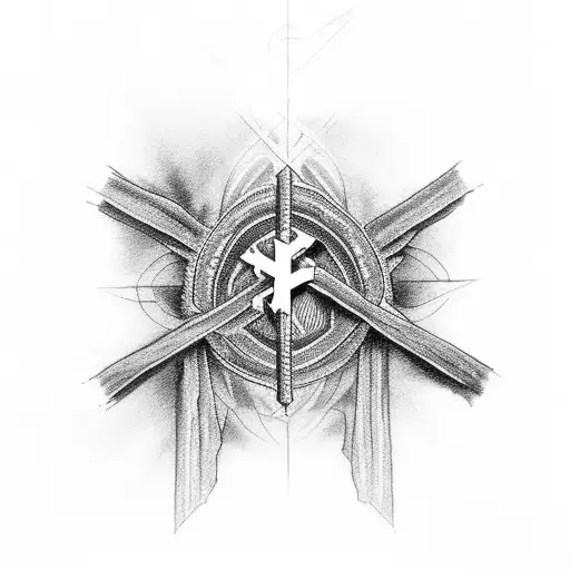 Faith Over Fear With A Cross On A Mountain