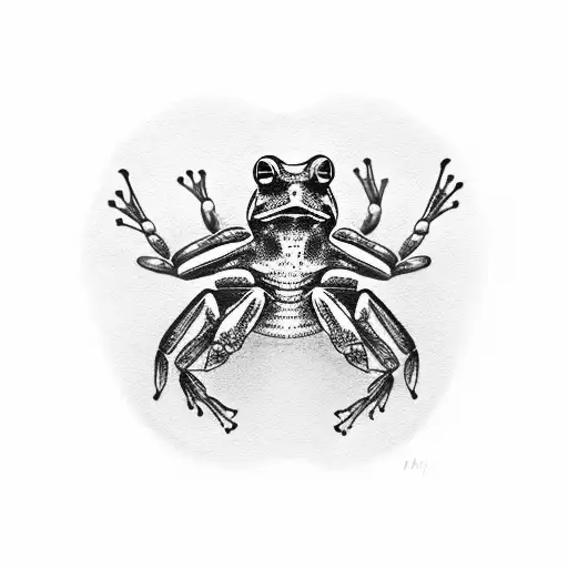 Frog Riding Scorpion Back