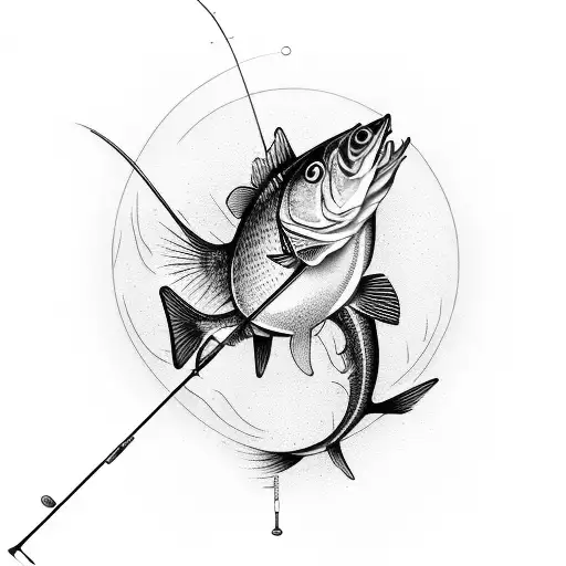 Fishing Rod And Bike