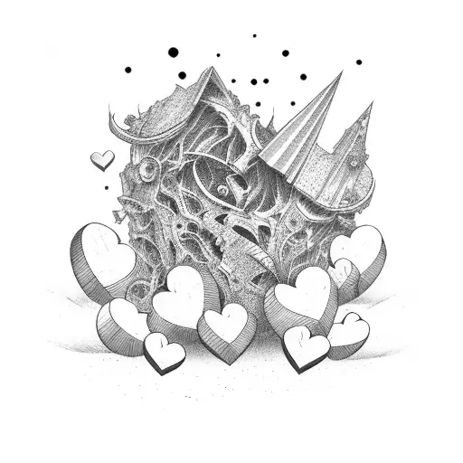 Deck With Broken Heart