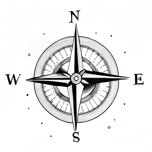 Minimalistic Compass Arm