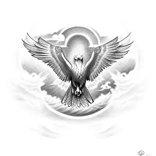 Flying Eagle No Background