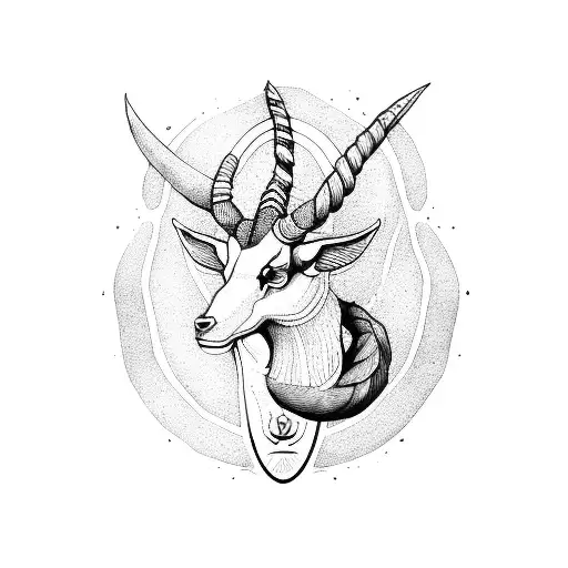 Capricorn With Cap