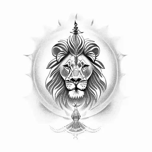 Lion Lord Shiva