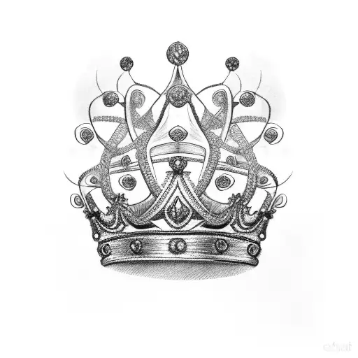 King's Crown Around Wrist