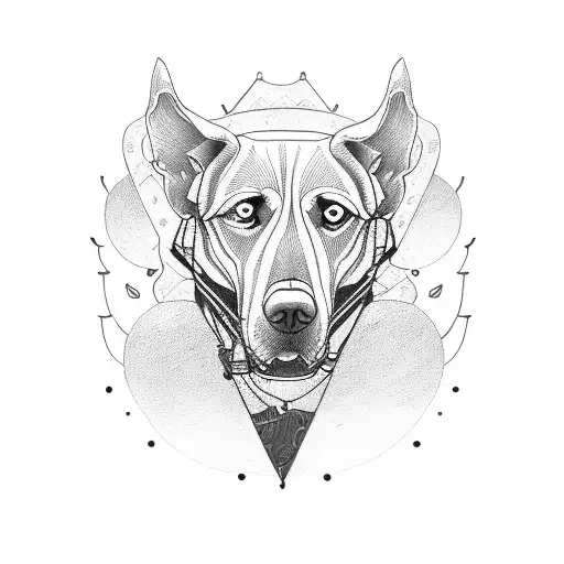 Guy With Bike And Dog