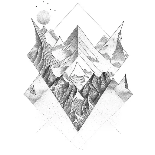 Mix Between Mountains And Ocean