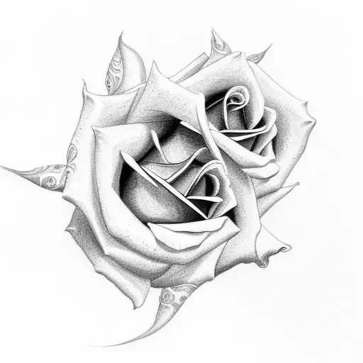 Rose With The Name Skylar Bingham