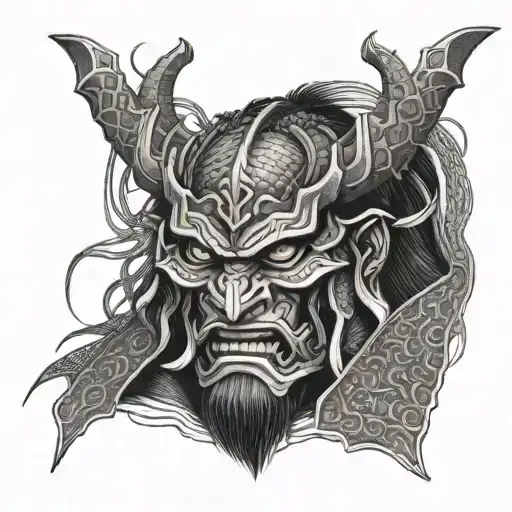 Samurai Beheading Demon