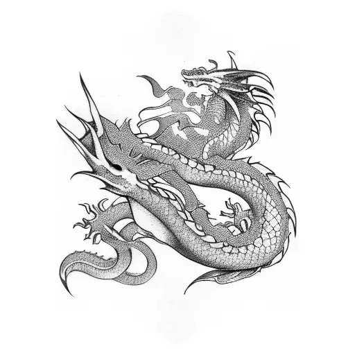 Dragon Arm Sleeve For Women