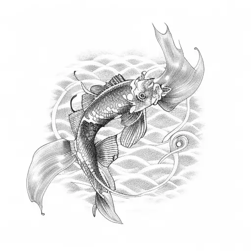 Demon Lady Koi Fish