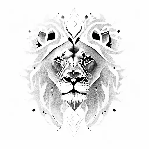 Lion With Two Lines Above It And Above The Lines There Is Text With Impossible