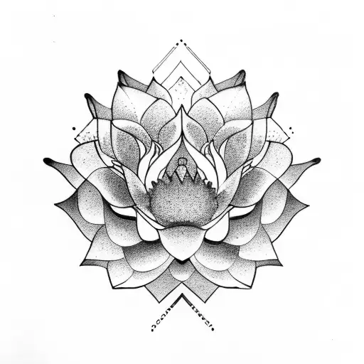 Lotus Flower In The World Balance
