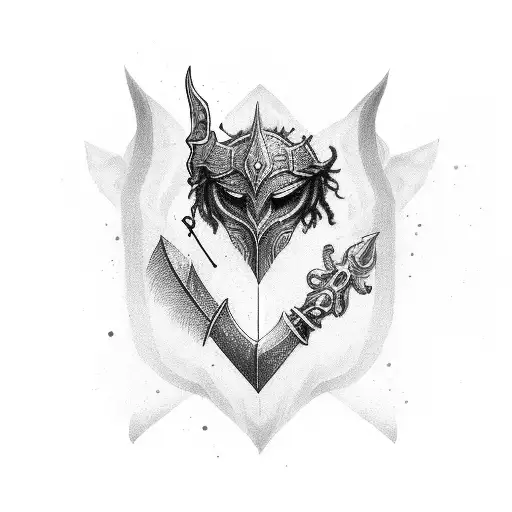 Sword In Front Of Heart