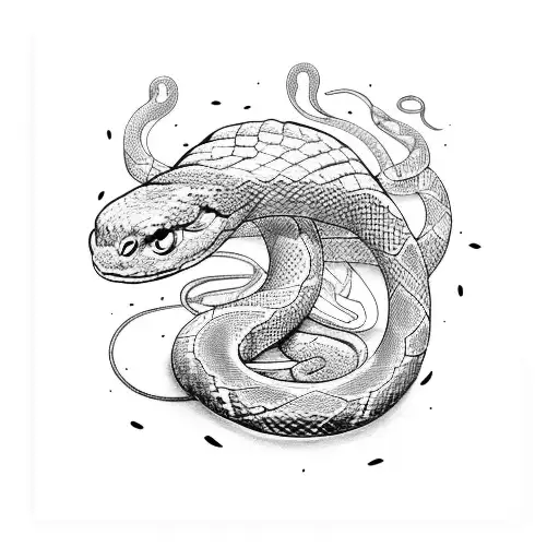 999 With A Snake Running Through It