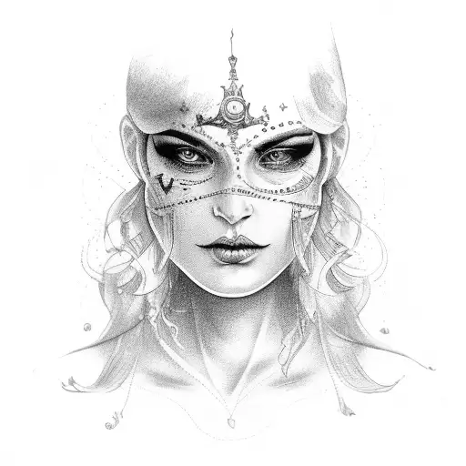 A Woman As A Pirate With Alcohol