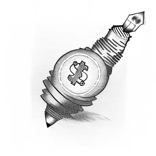 A Stack Of Money With A Lightbulb Symbolizing Making Money Through Innovative Ideas