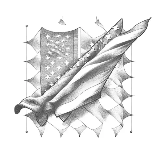 Welding American Flag Mechanics Camping