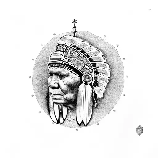 Chief Hat Praying Mary