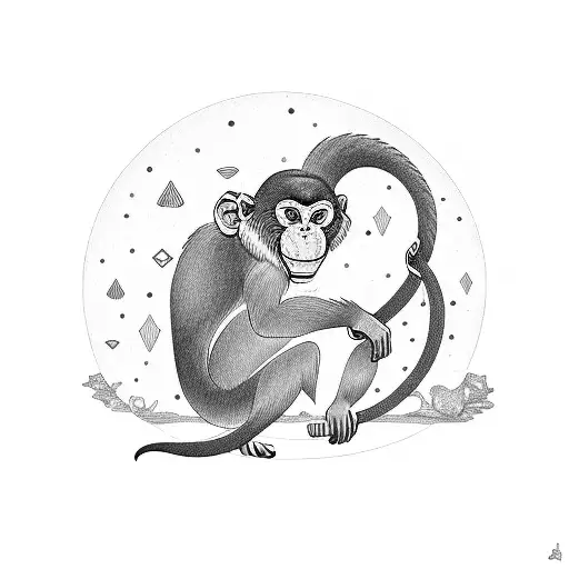 A Monkey Thinking About Evolution