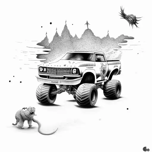 Monster Truck With Kids Names