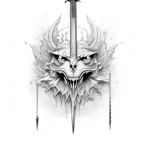 Words Arise On A Sword