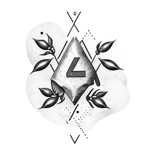 Bay Leaf With Number And Phrase