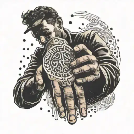 Lock Being Opened W Man Carrying The Word