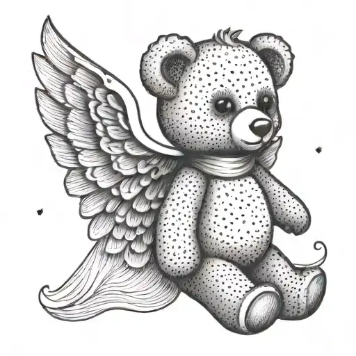 Teddy Angel Wings