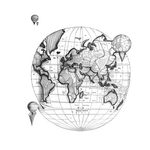 Travel Globe Map