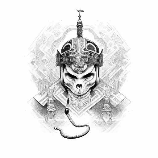 Gladiator With Snake