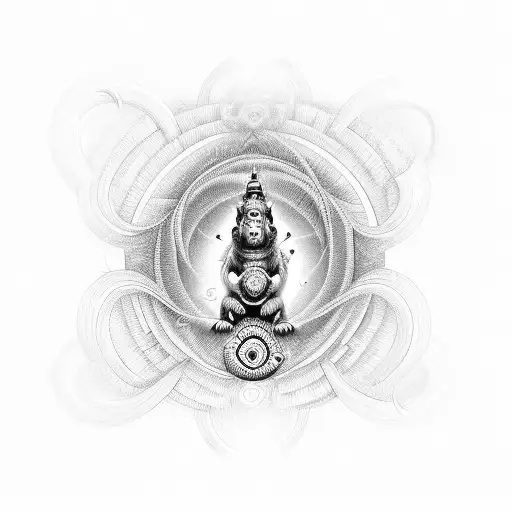 Hanuman Chalisa Written In Dna Spiral