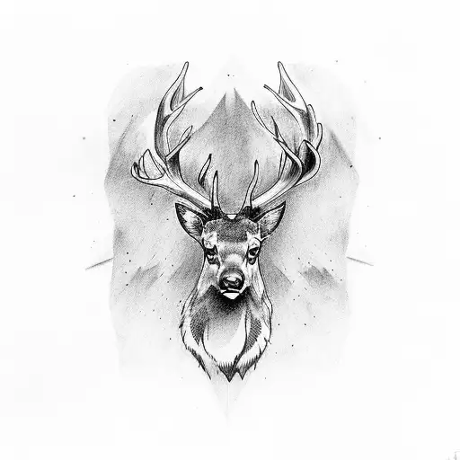 Stag With Angel Number