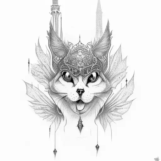 Gothic Tower American Traditional