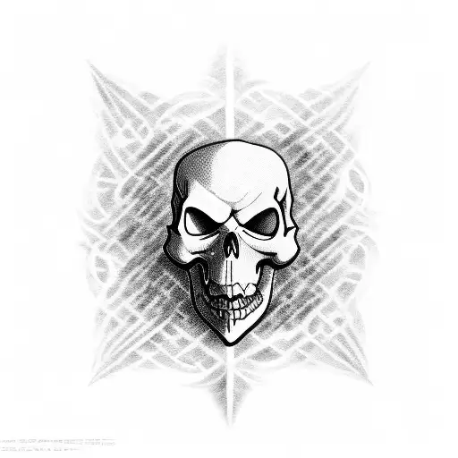 Grim Reaper Flames Skulls